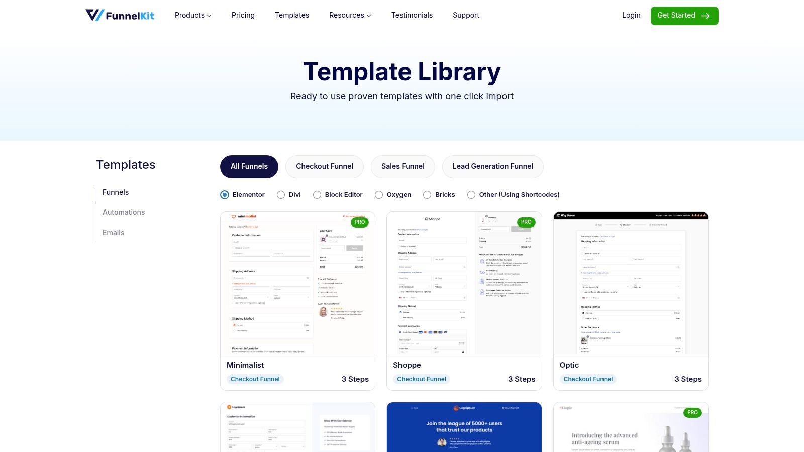 FunnelKit (WordPress + WooCommerce)