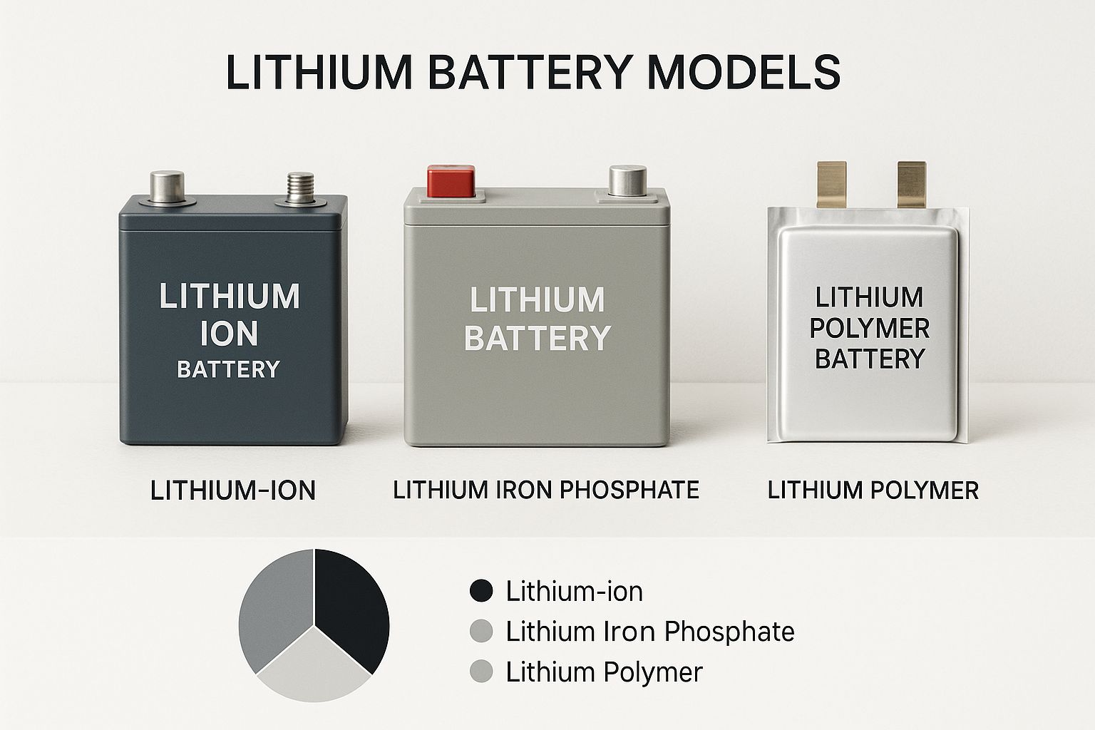 Infographic about best lithium battery for golf cart