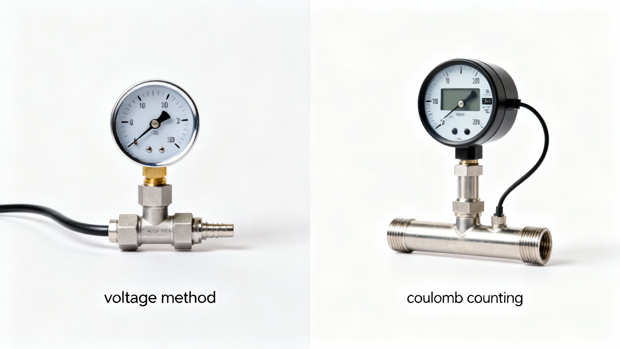 Person checking the in the battery compartment of a golf cart.