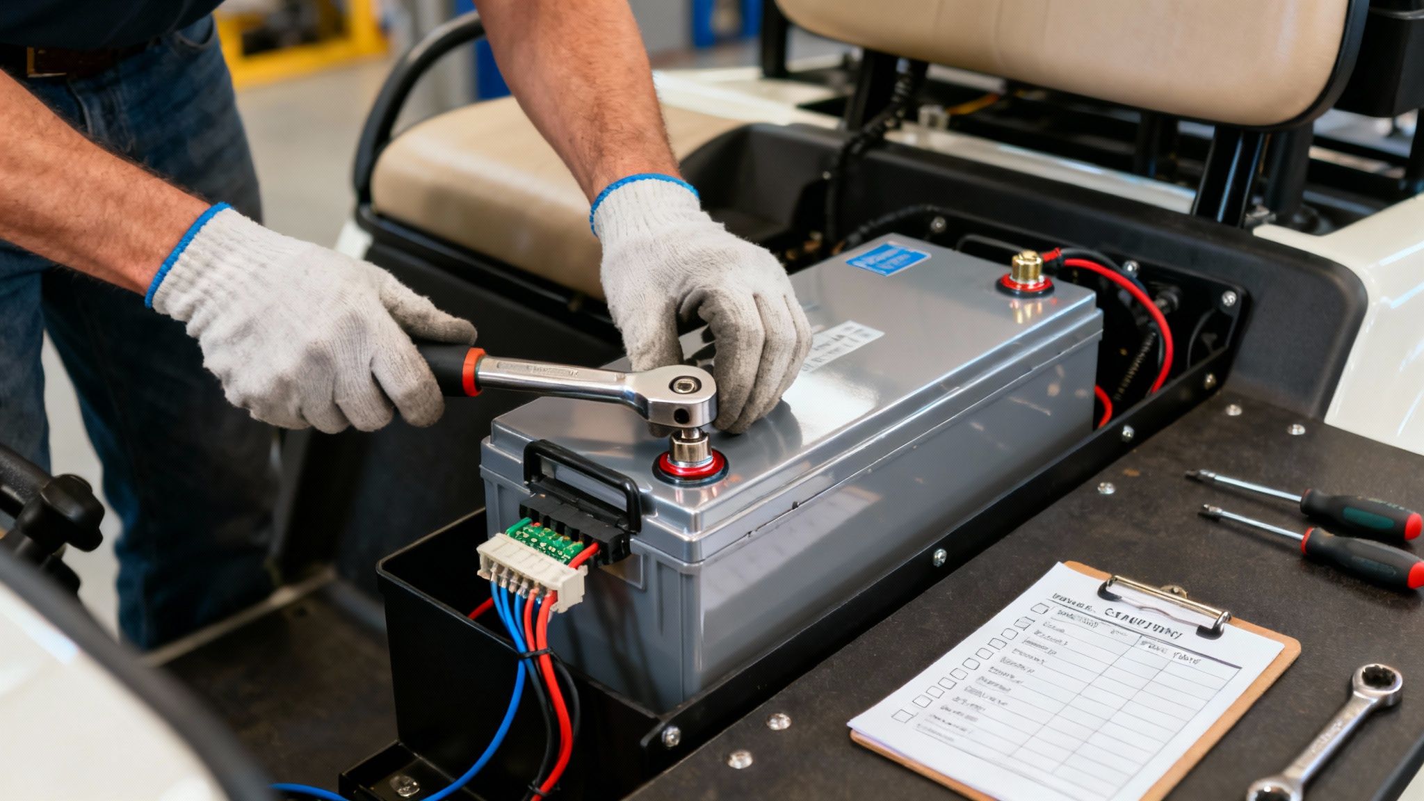 Lithium Battery Installation