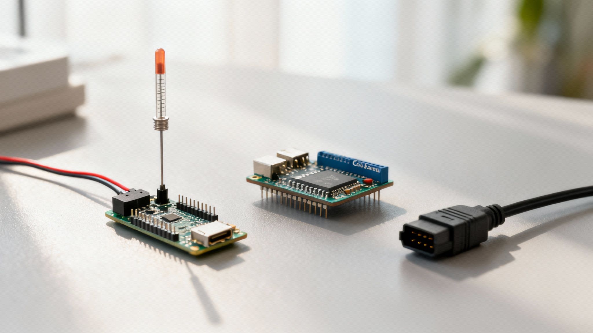 Diagram showing the components of a Battery Management System