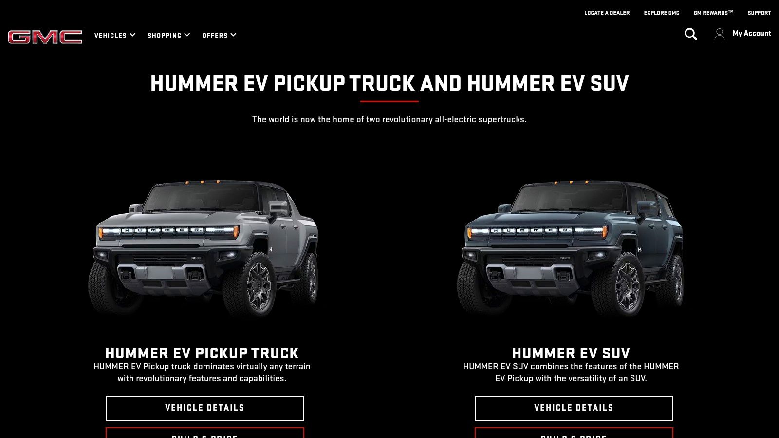 GMC Hummer EV Official Page