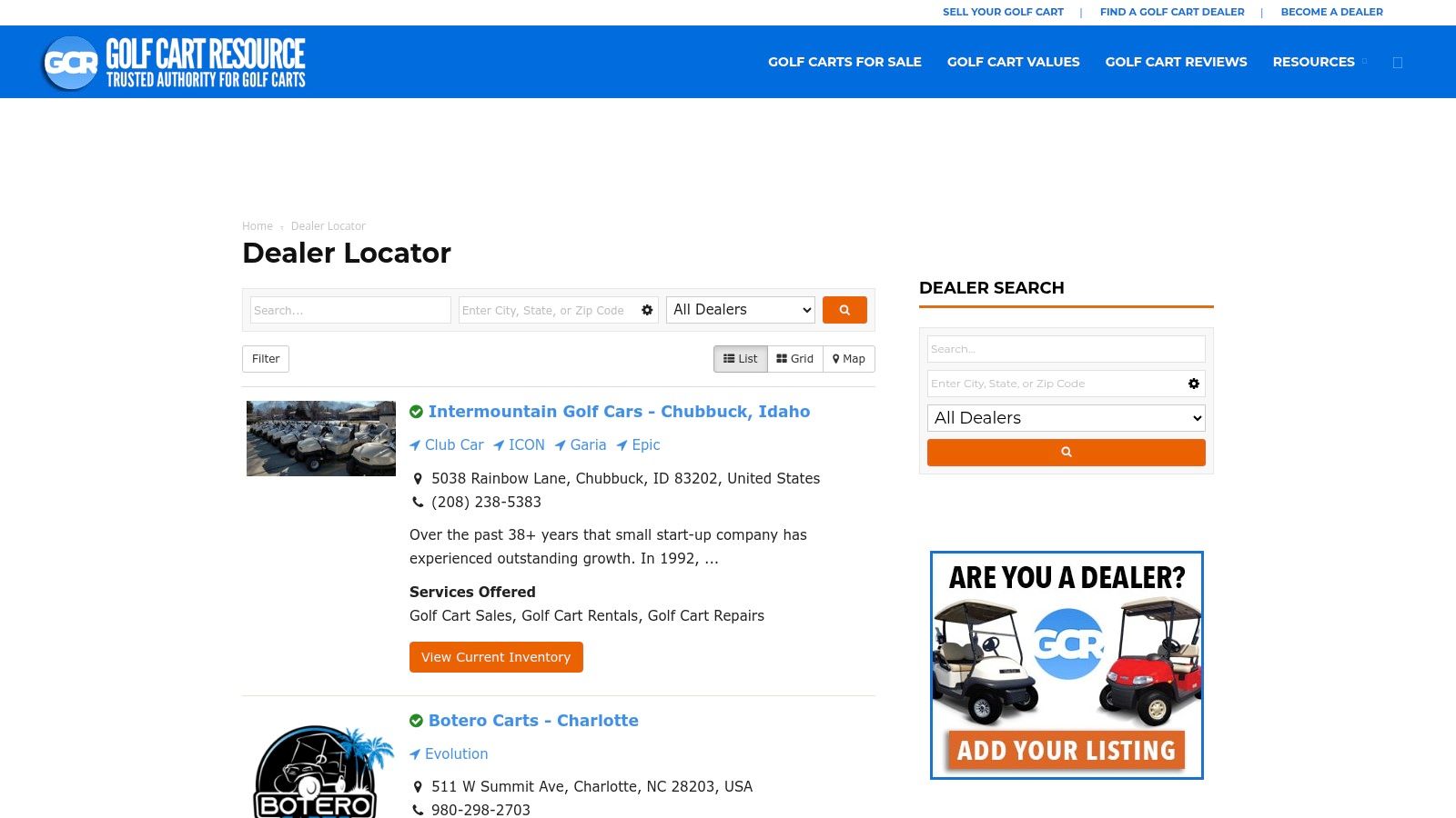 GolfCartResource