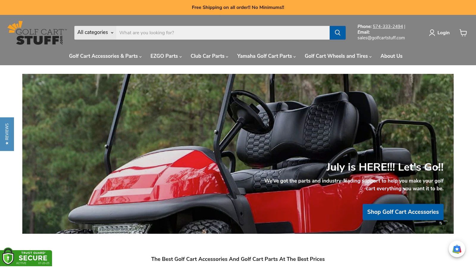 GOLFCARTSTUFF.COM™