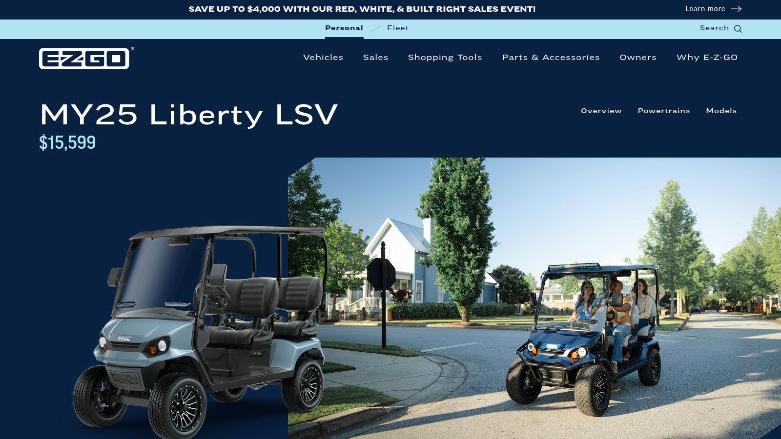 E-Z-GO – Liberty LSV