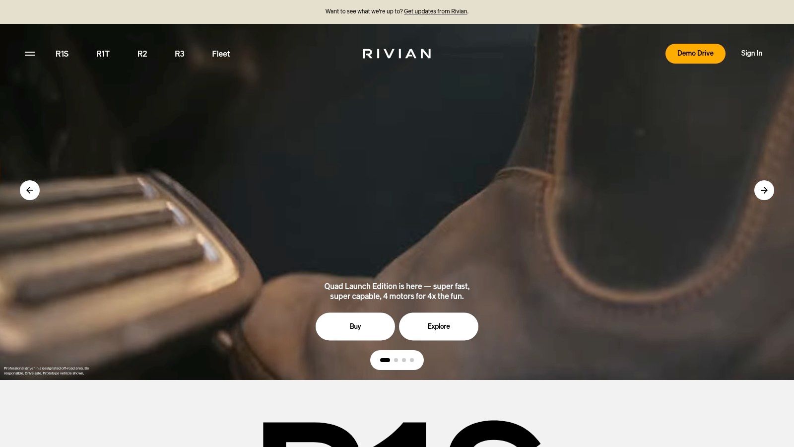 Rivian Official Website