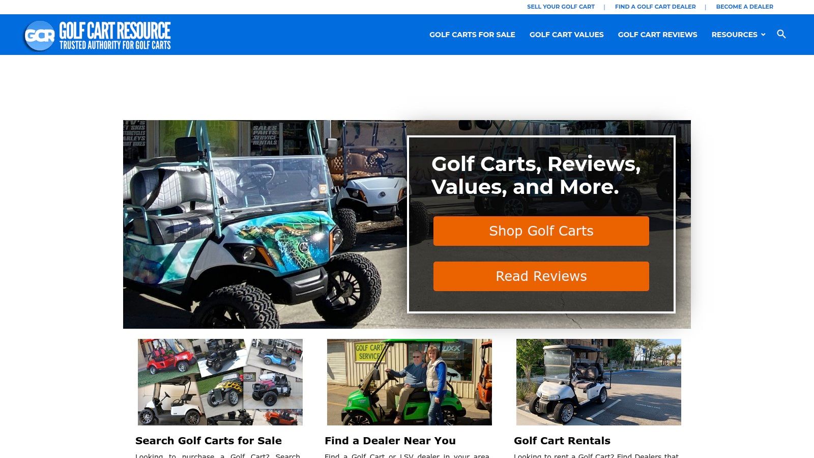 Golf Cart Resource