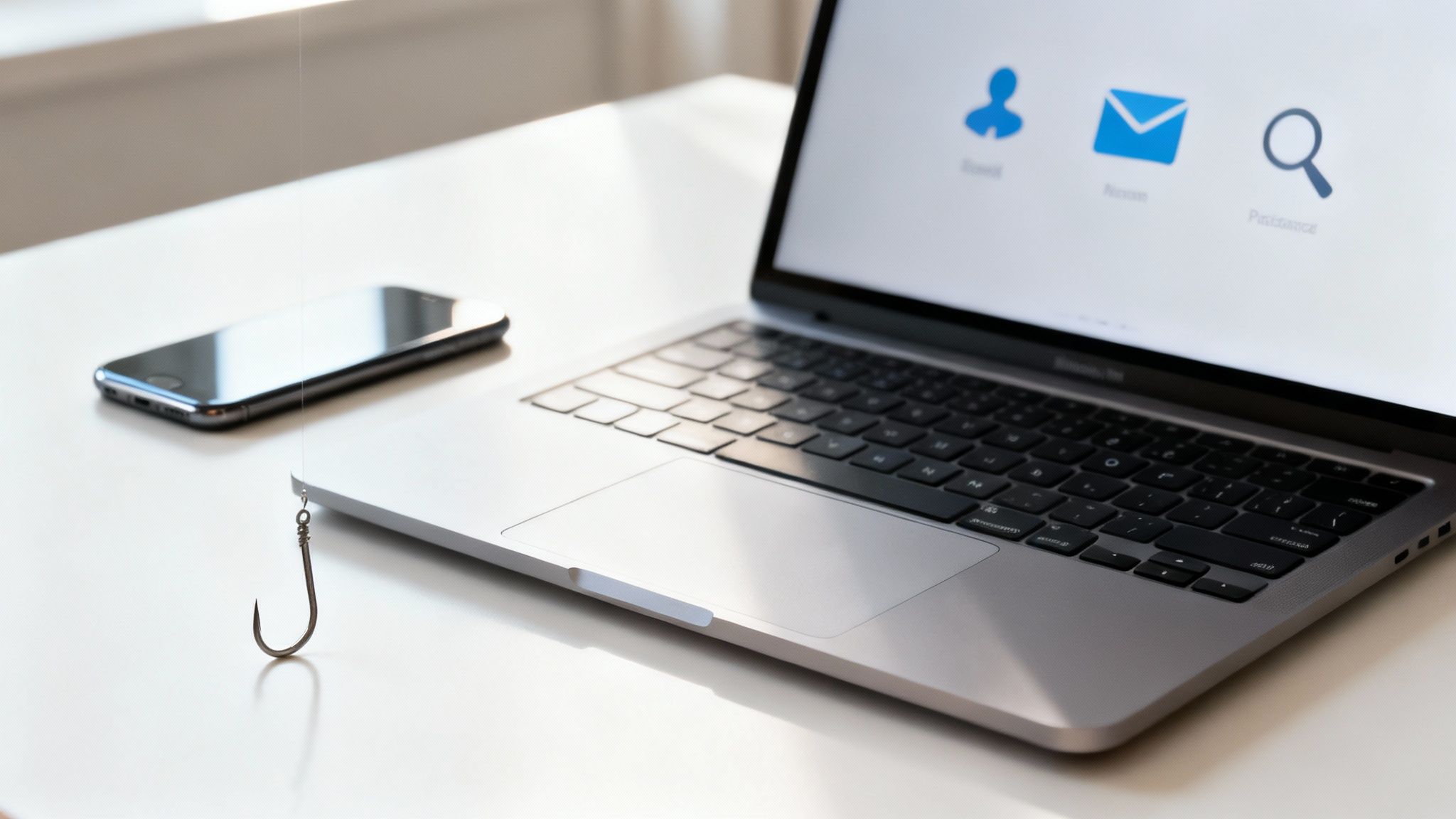 A group of people collaborating on a marketing strategy on a large screen with charts and graphs.