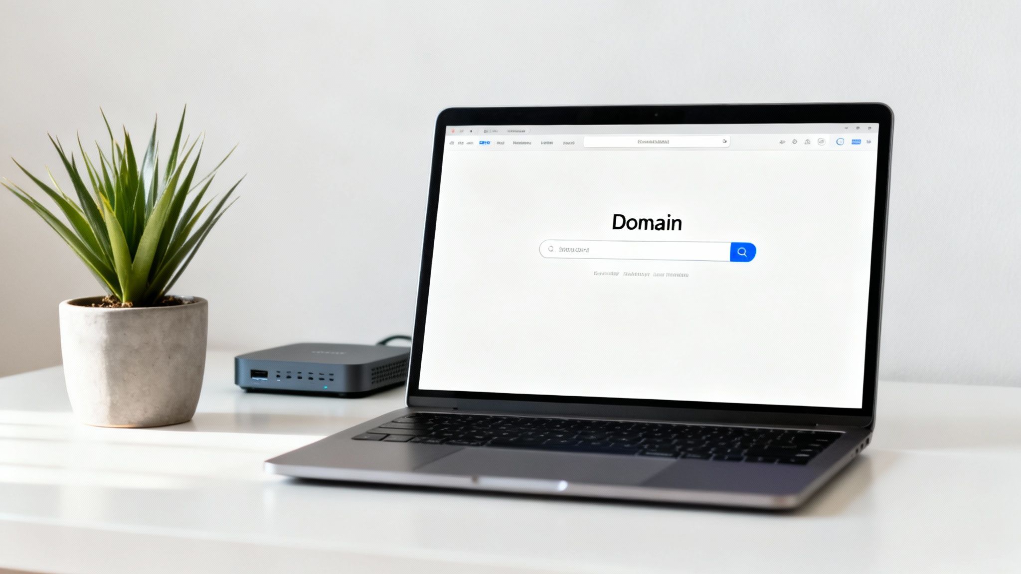 A diagram showing the structure of a web hosting service