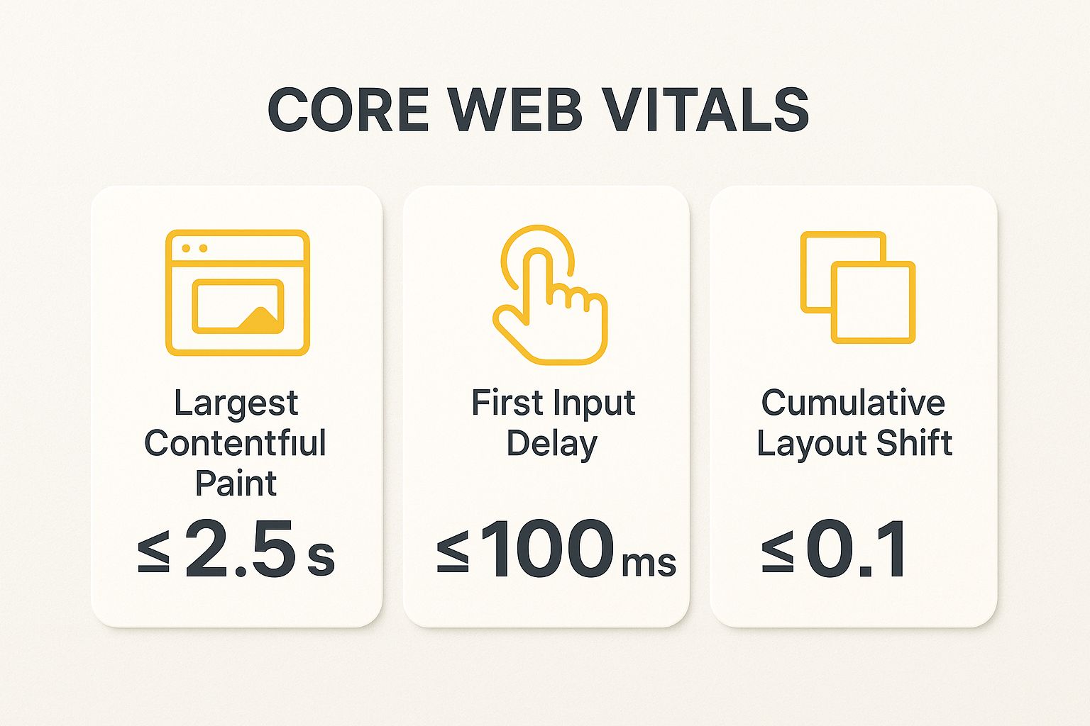 Infographic showing key data about Site Speed Optimization