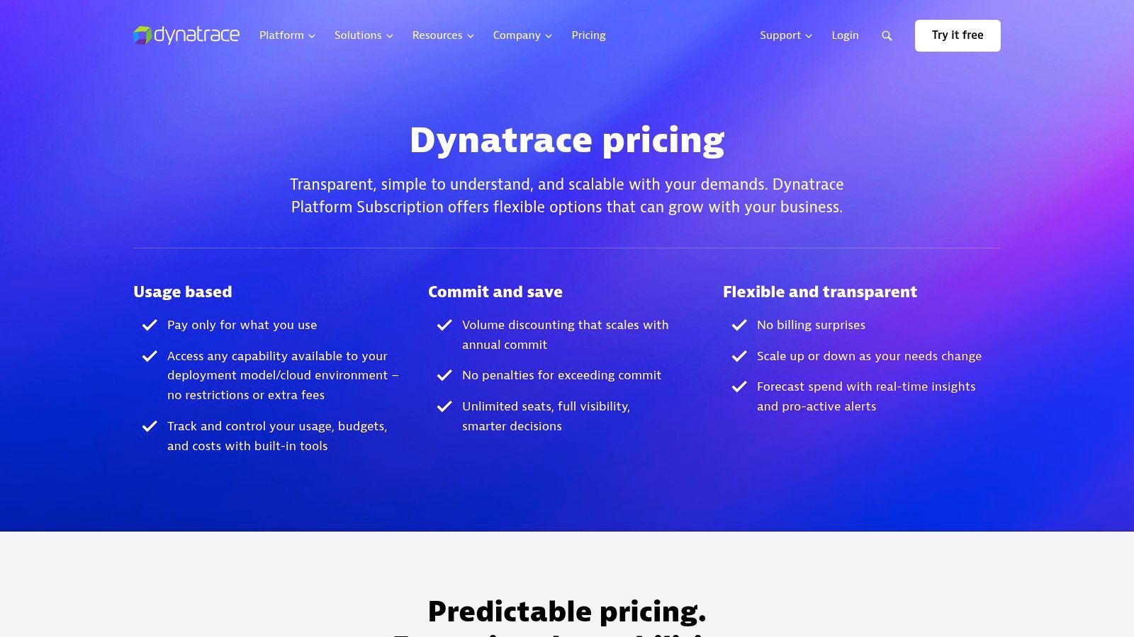 Dynatrace (RUM + Synthetic + APM)