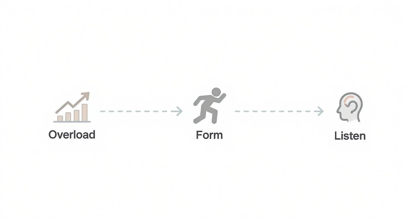 Infographic about how to prevent muscle soreness