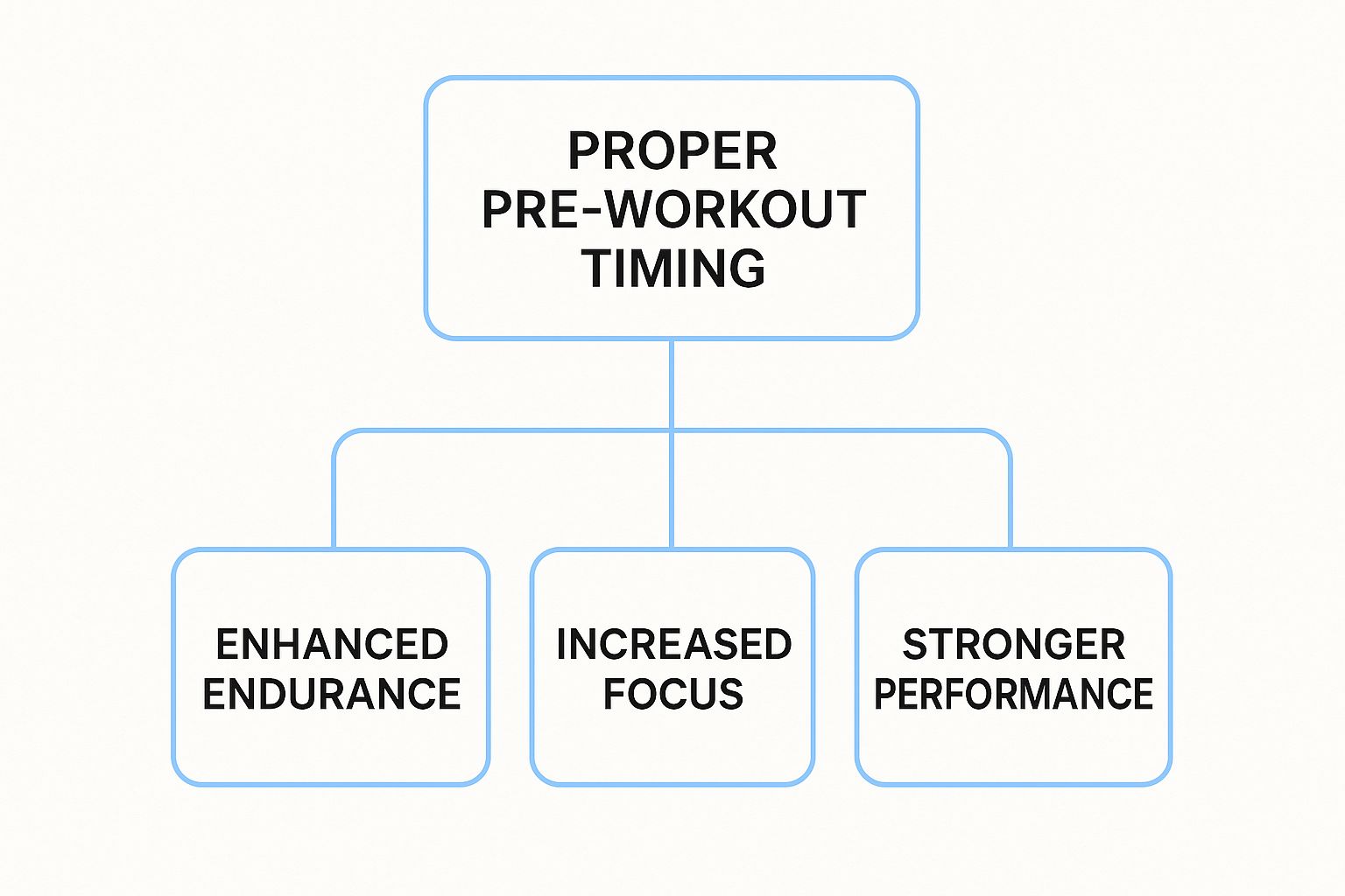 an illustration of ideal benefits of preworkout