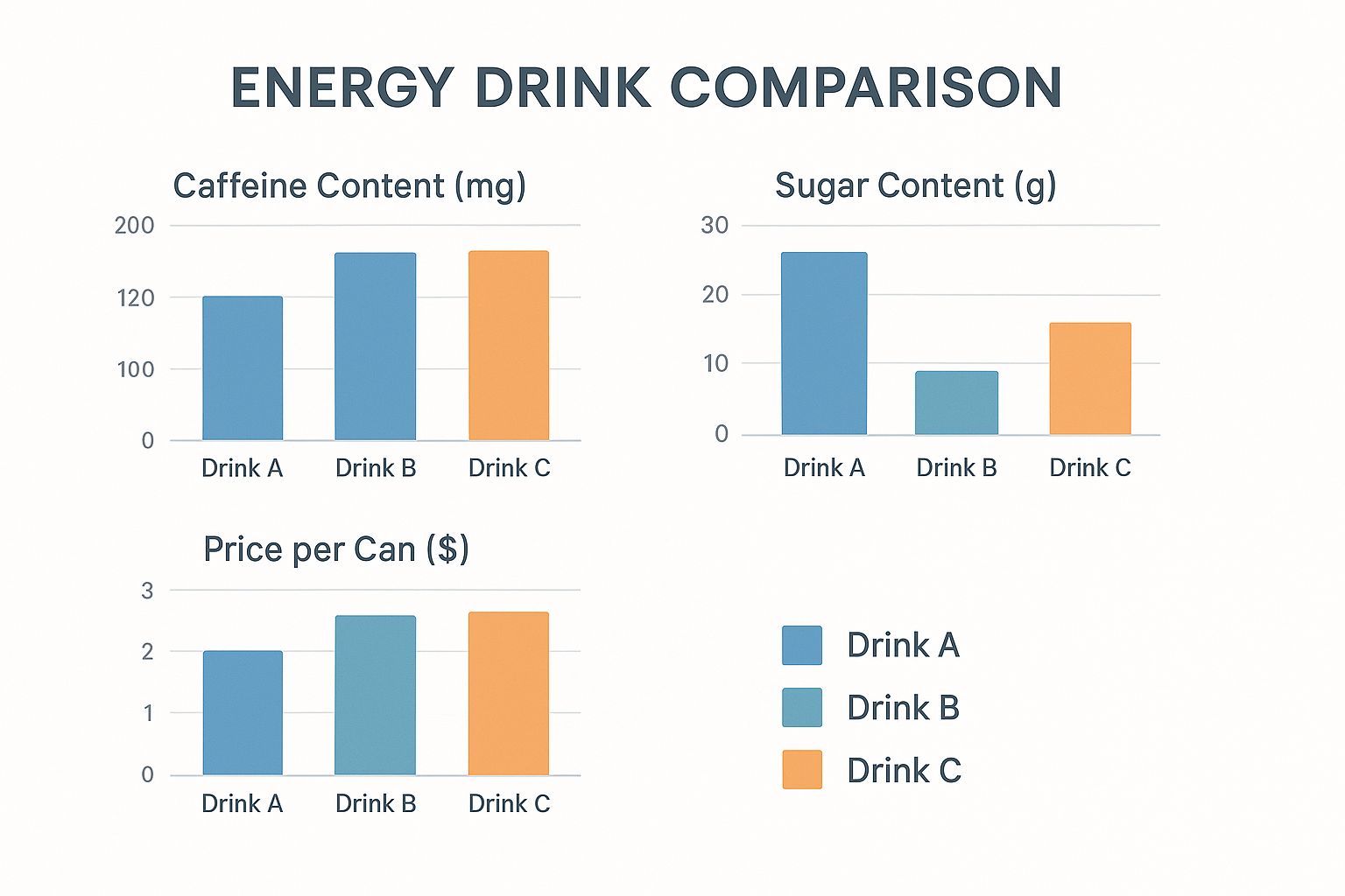 a infographic showing how typical energy drinks can contribute to a crash.