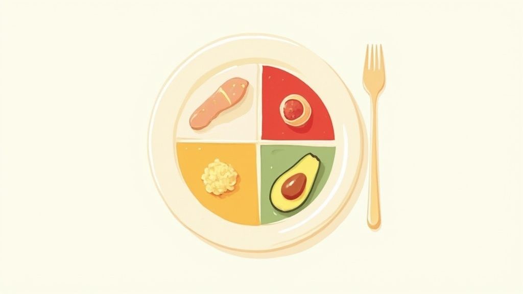 a plate of food