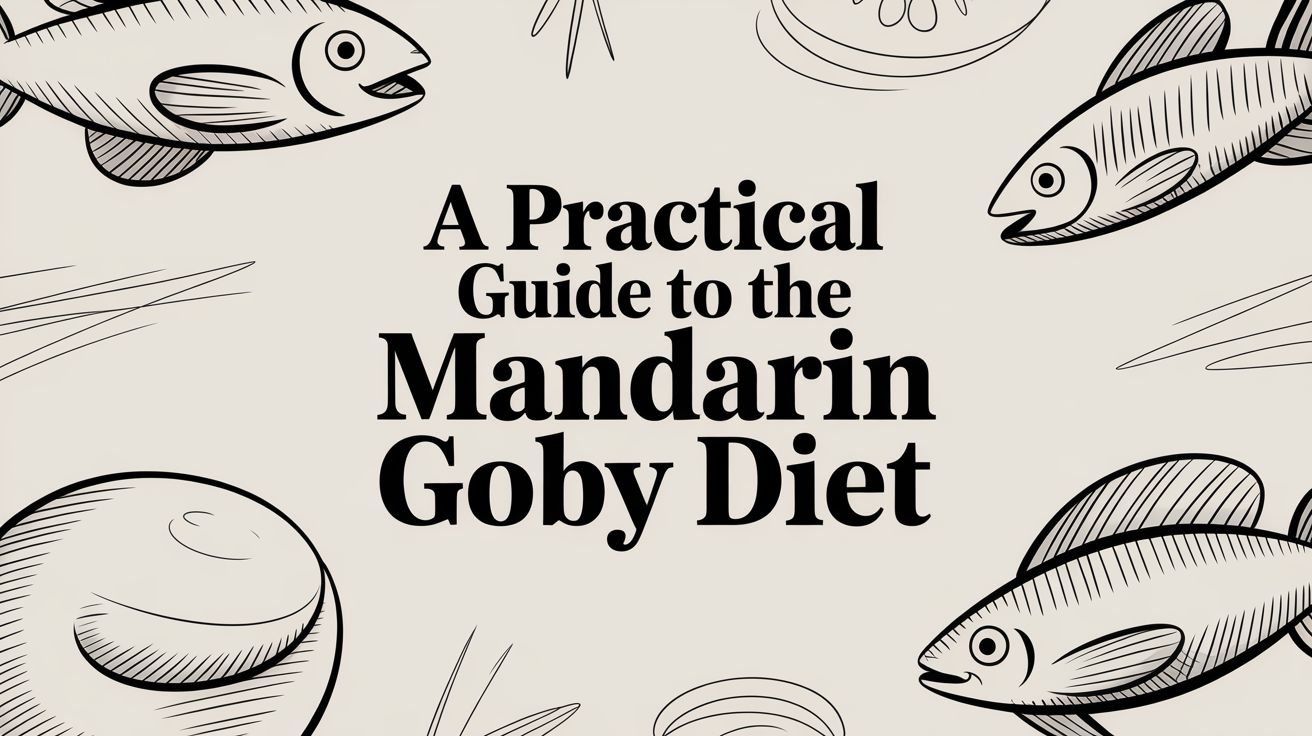 A Practical Guide to the Mandarin Goby Diet