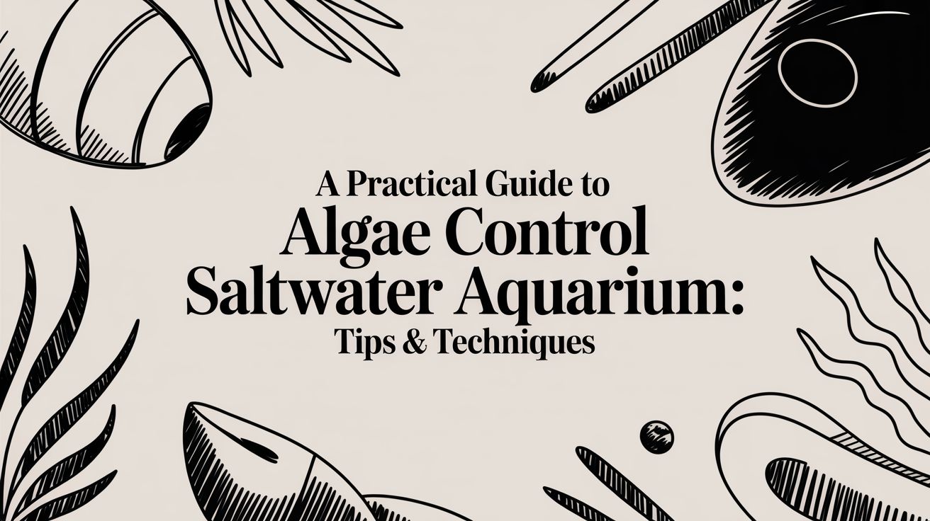 A Practical Guide to algae control saltwater aquarium: Tips & Techniques