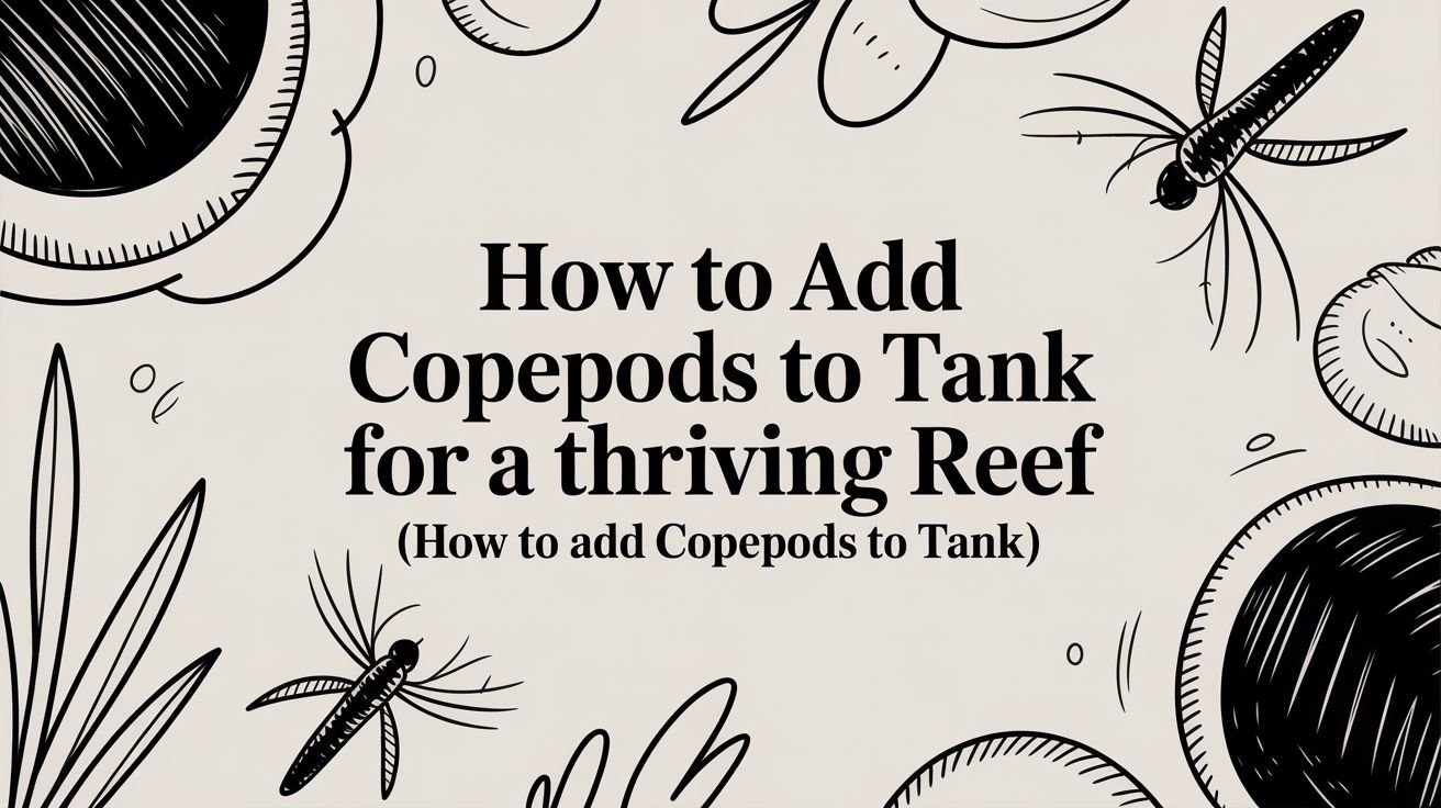 How to Add Copepods to Tank for a Thriving Reef (how to add copepods to tank)