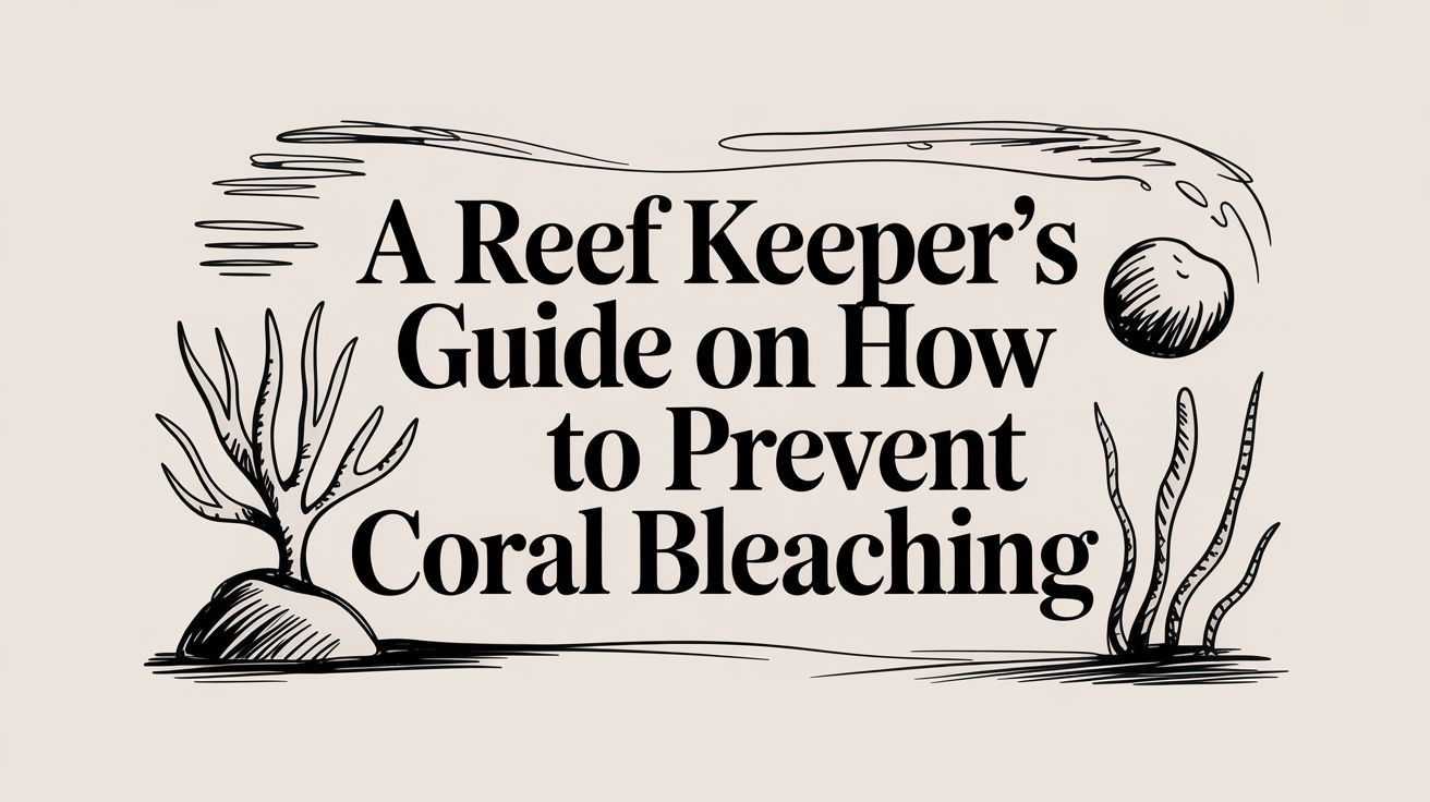 A Reef Keeper's Guide on How to Prevent Coral Bleaching