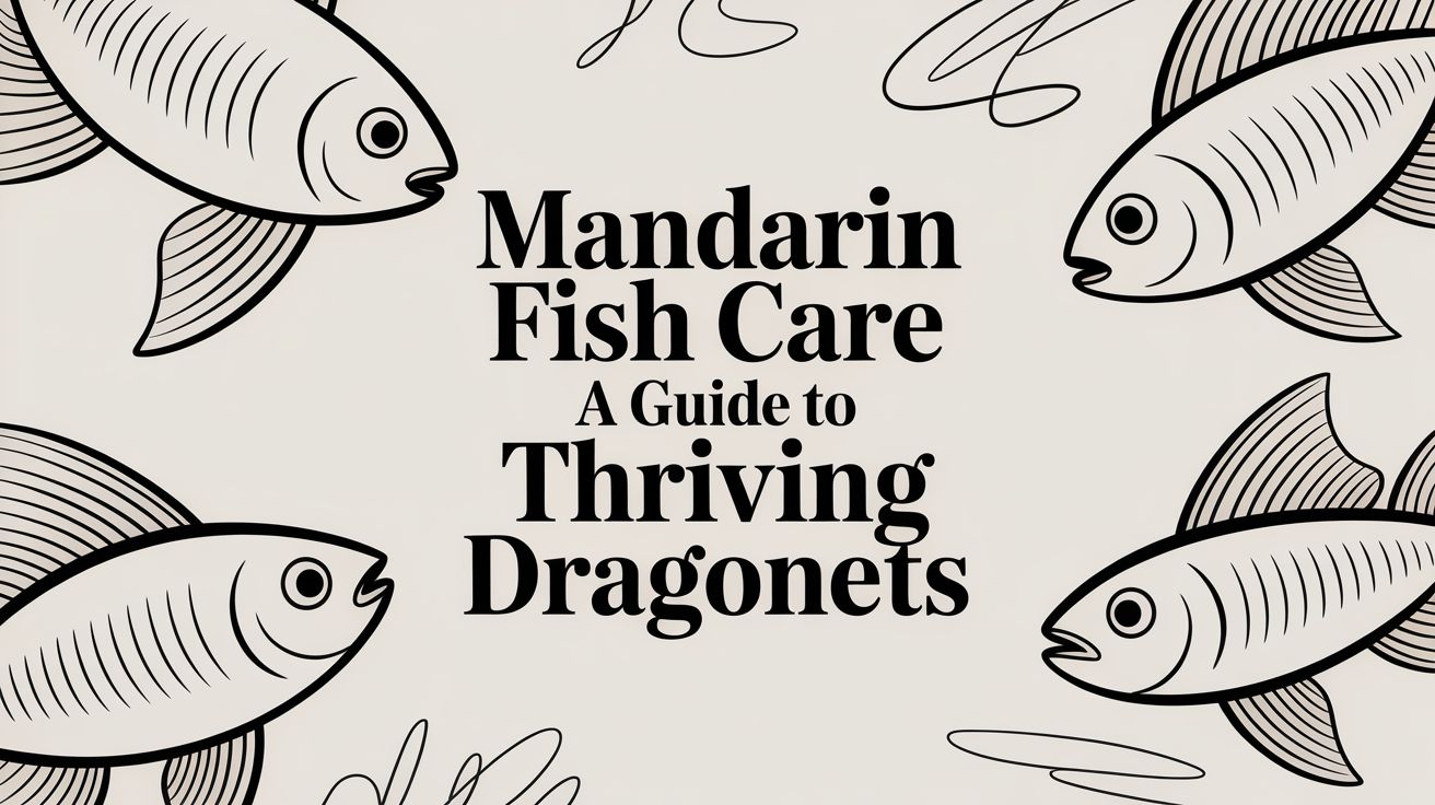 Mandarin Fish Care A Guide to Thriving Dragonets