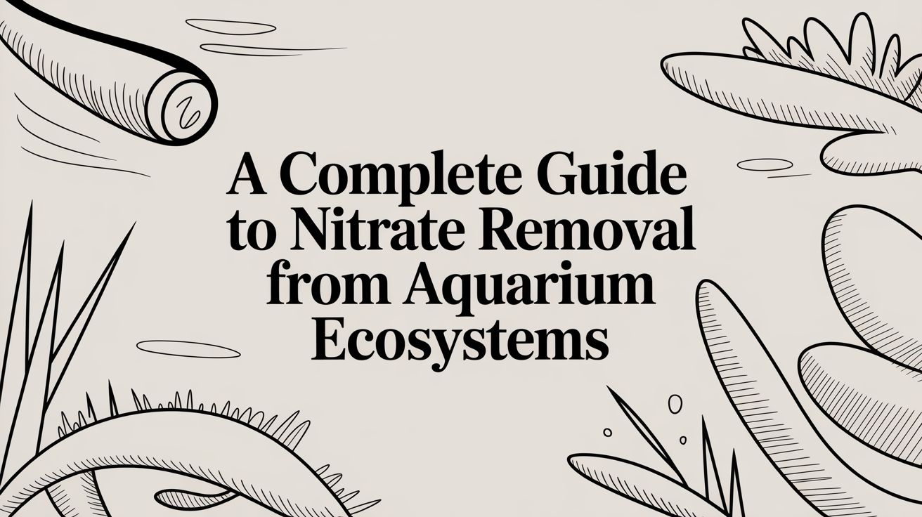 A Complete Guide to Nitrate Removal from Aquarium Ecosystems