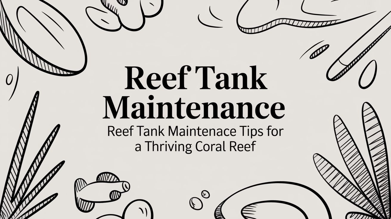 Reef Tank Maintenance: reef tank maintenance tips for a thriving coral reef