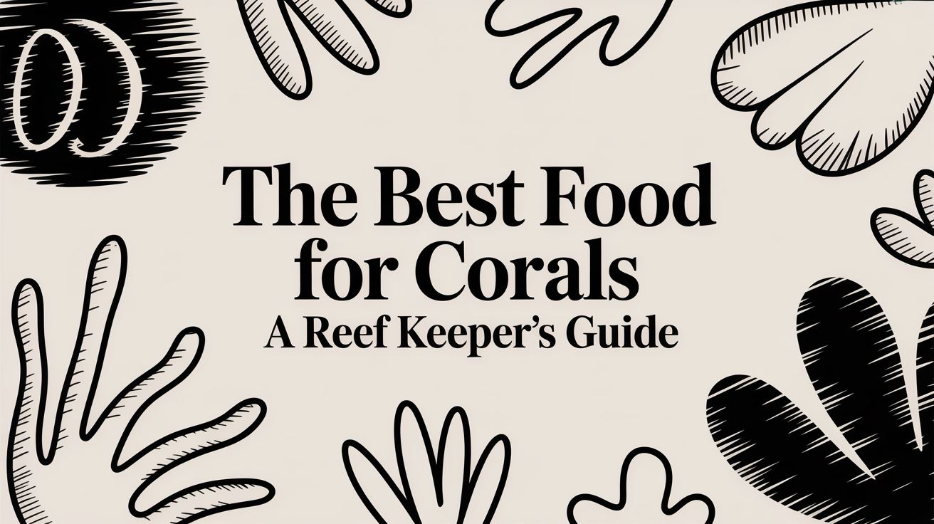 The Best Food For Corals A Reef Keeper's Guide