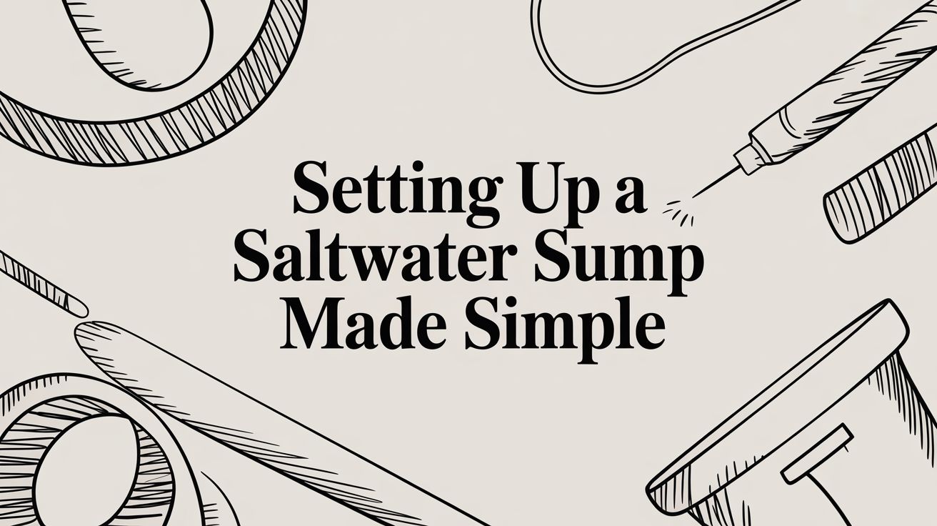 Setting Up a Saltwater Sump Made Simple