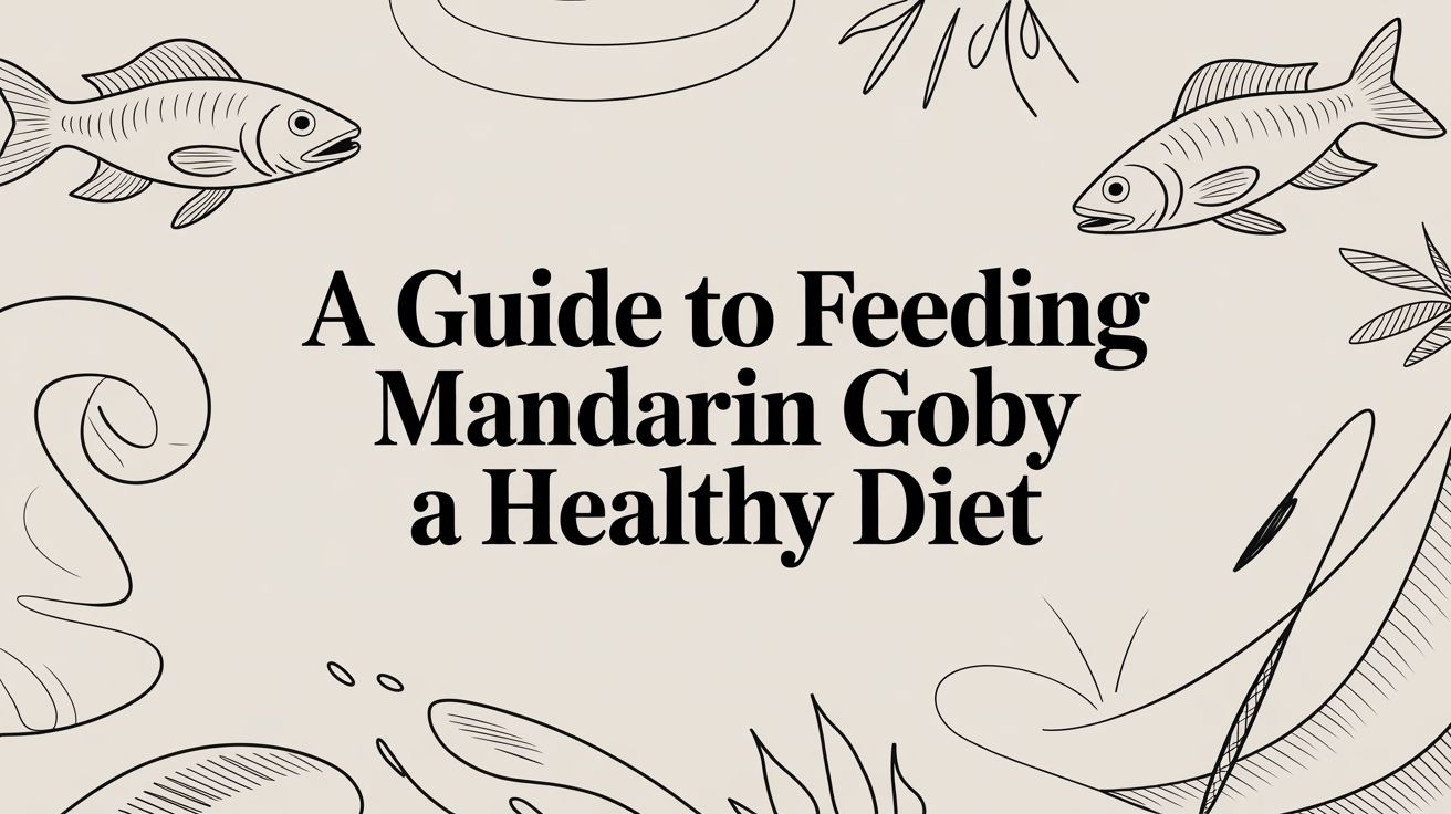 A Guide to Feeding Mandarin Goby a Healthy Diet