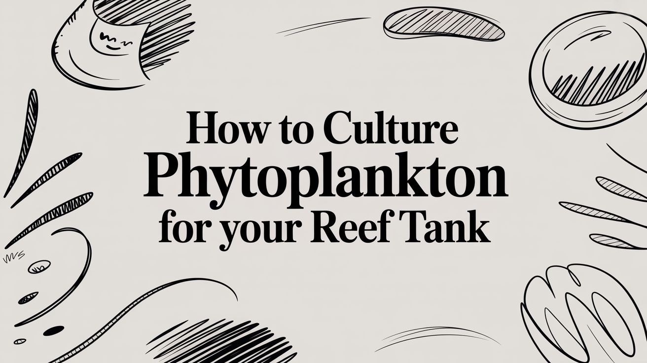 How to Culture Phytoplankton for Your Reef Tank
