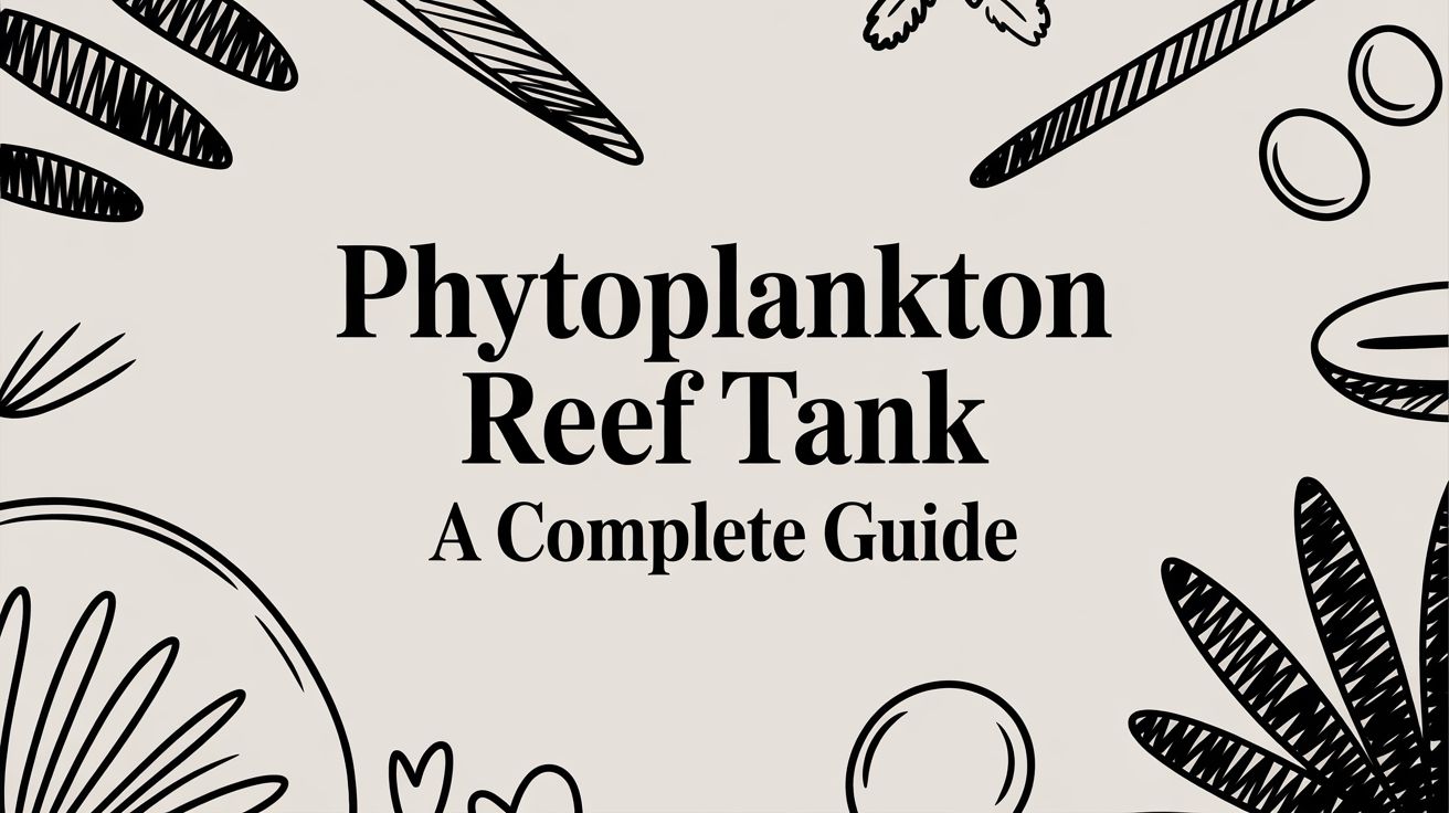 Phytoplankton Reef Tank A Complete Guide