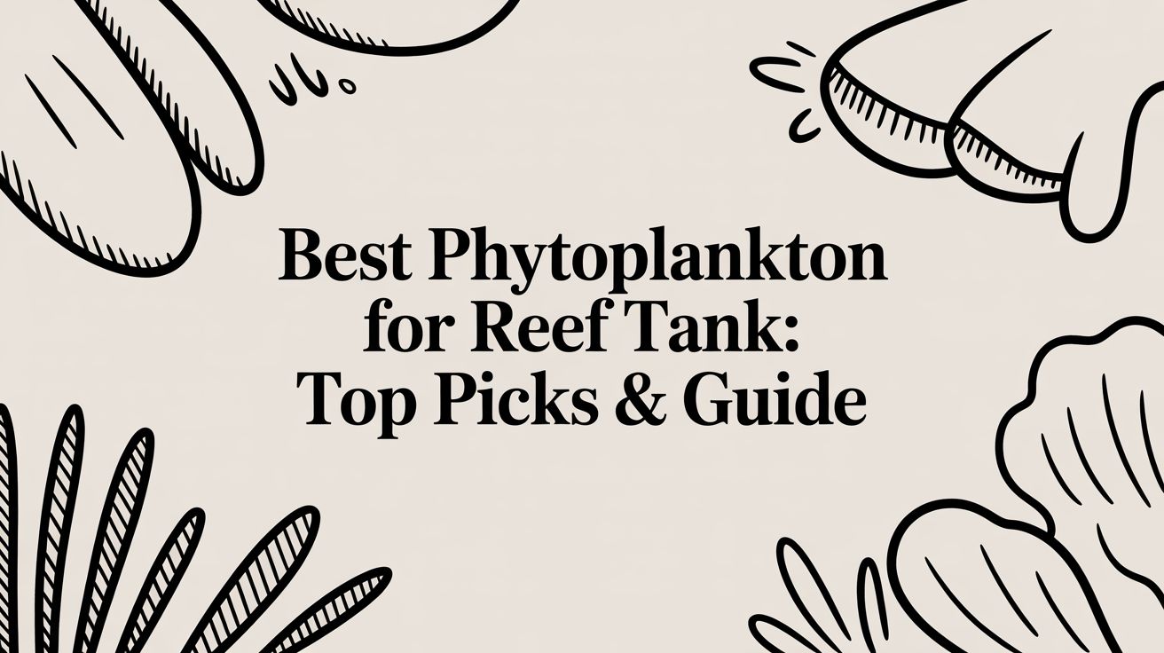Best phytoplankton for reef tank: Top picks & guide
