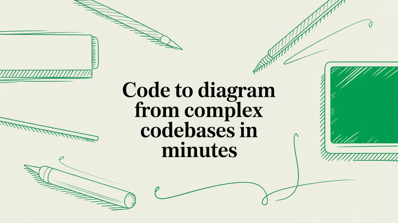 Code to Diagram From Complex Codebases in Minutes