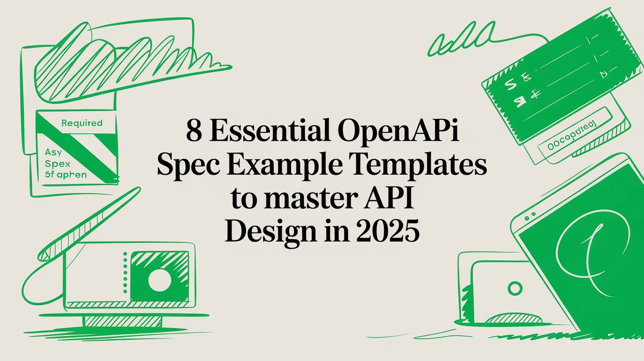8 Essential OpenAPI Spec Example Templates to Master API Design in 2025