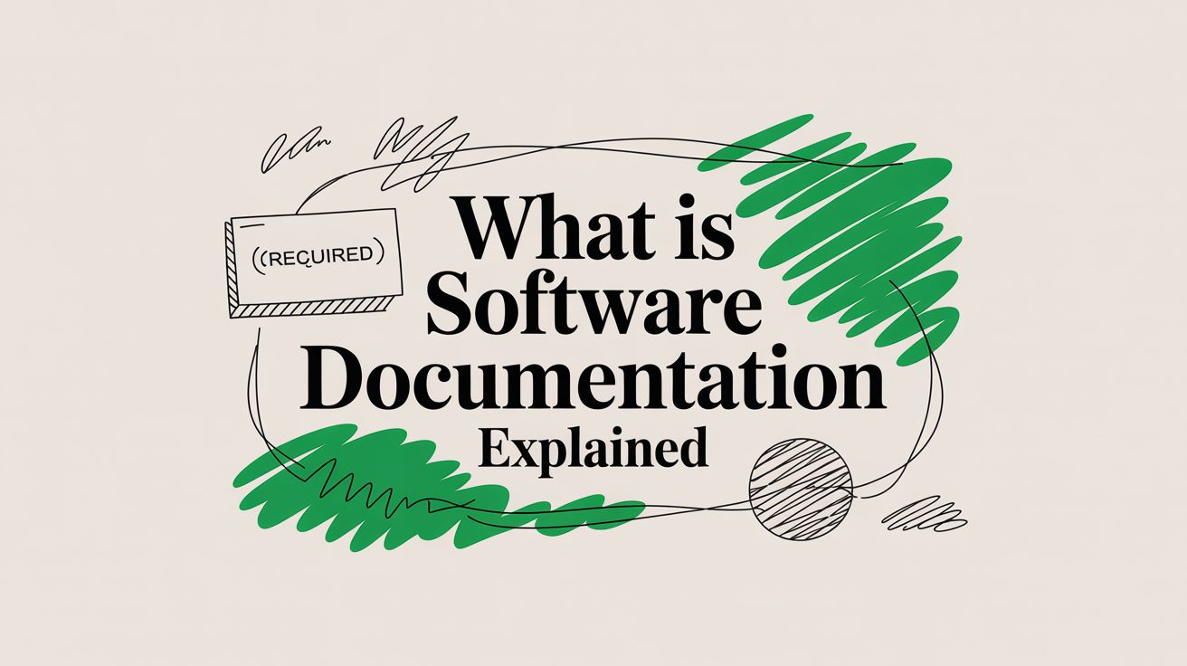 What Is Software Documentation Explained