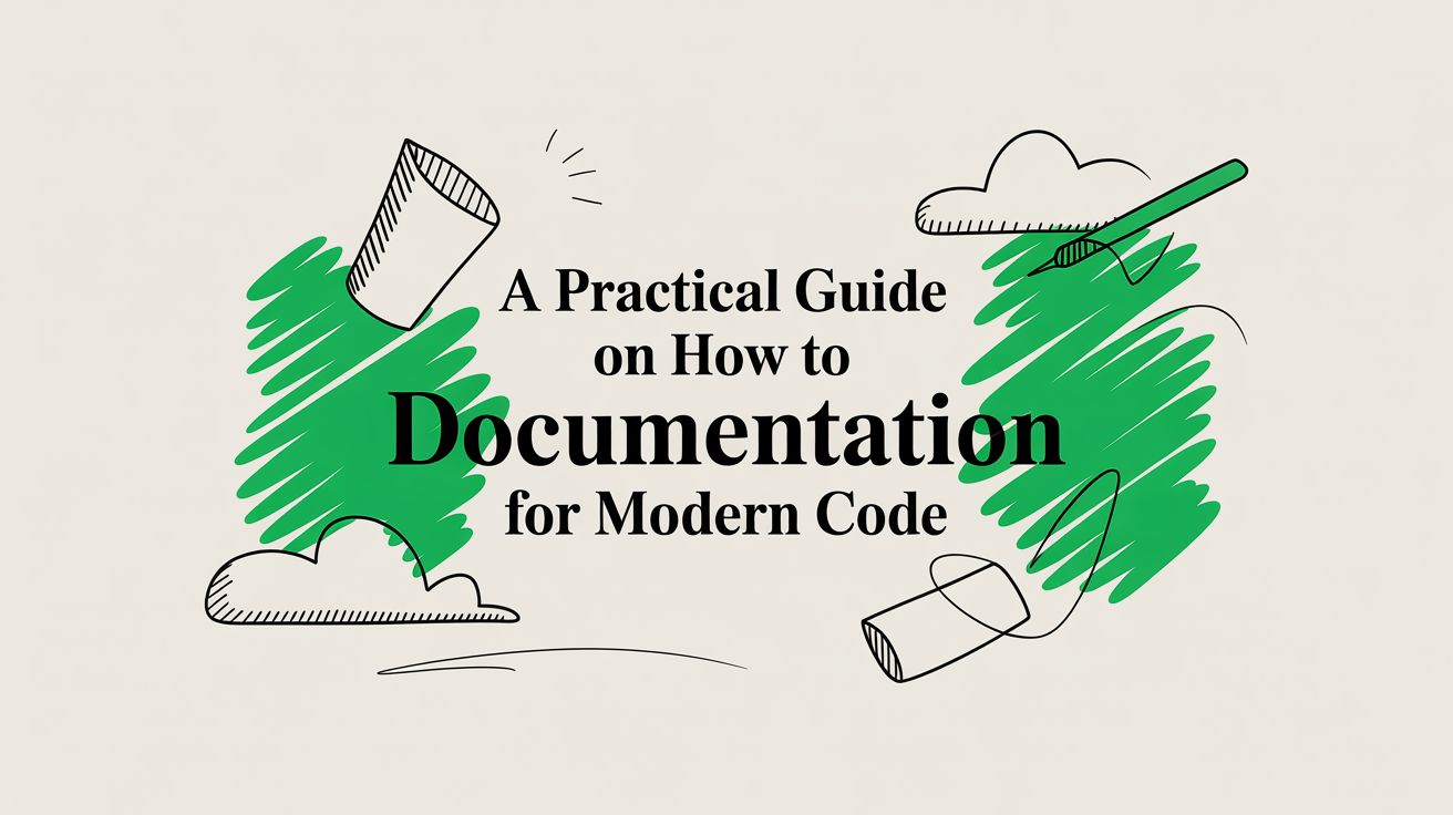 A Practical Guide on How to Documentation for Modern Code