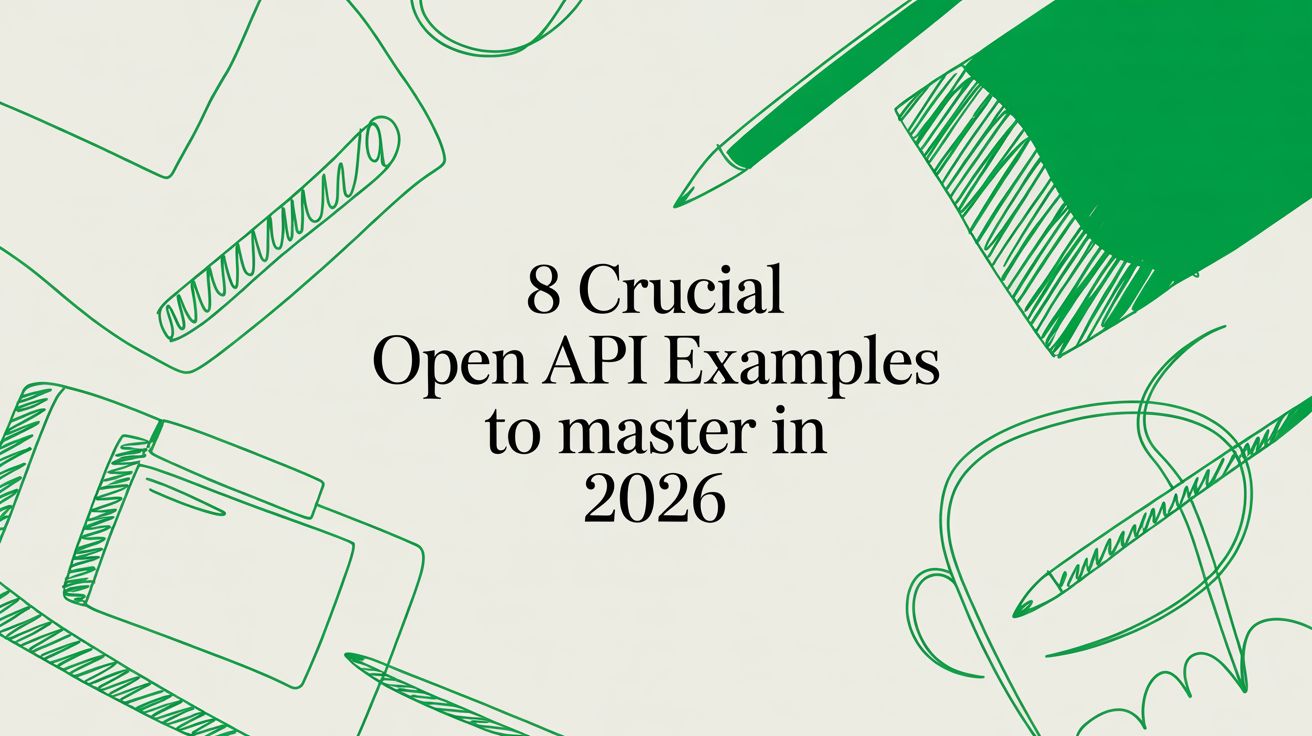 8 crucial open api examples to master in 2026