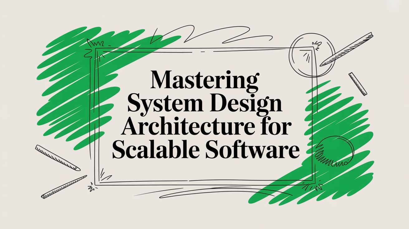 Mastering system design architecture for scalable software