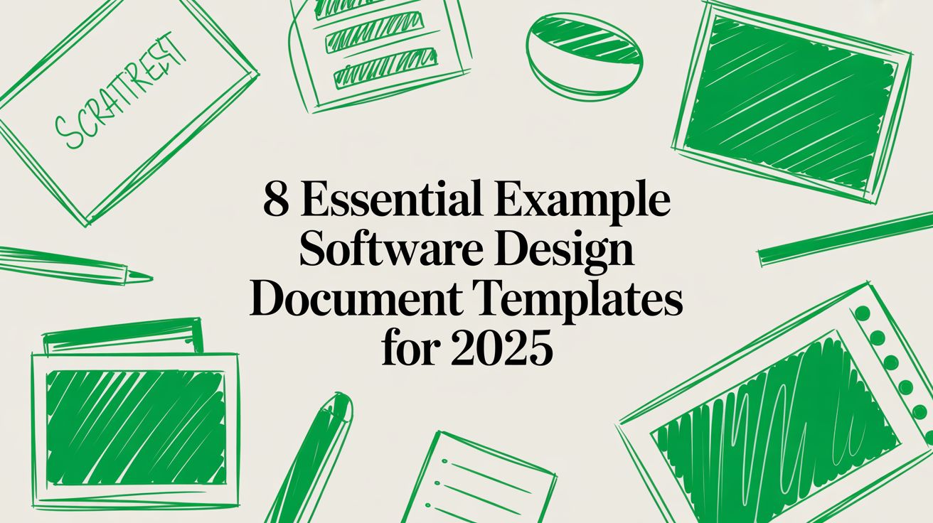8 Essential Example Software Design Document Templates for 2025