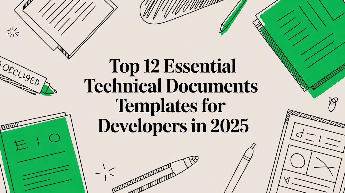 Top 12 Essential Technical Documents Templates for Developers in 2025