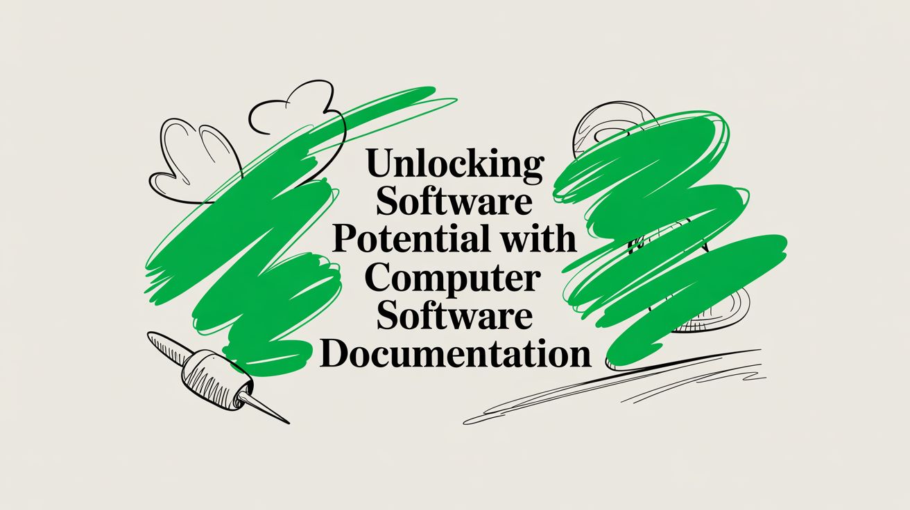 Unlocking software potential with computer software documentation