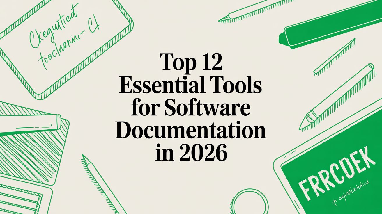 Top 12 essential tools for software documentation in 2026