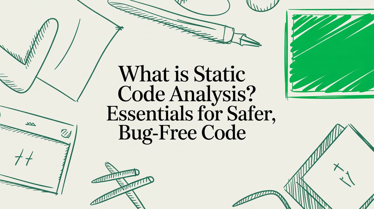 What is static code analysis? Essentials for Safer, Bug-Free Code