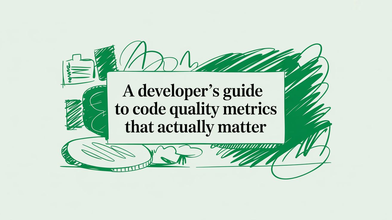 A developer's guide to code quality metrics that actually matter