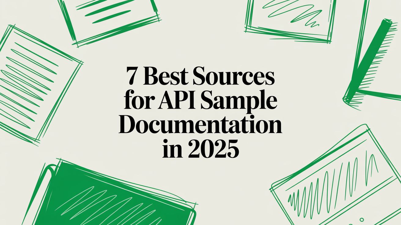 7 Best Sources for API Sample Documentation in 2025