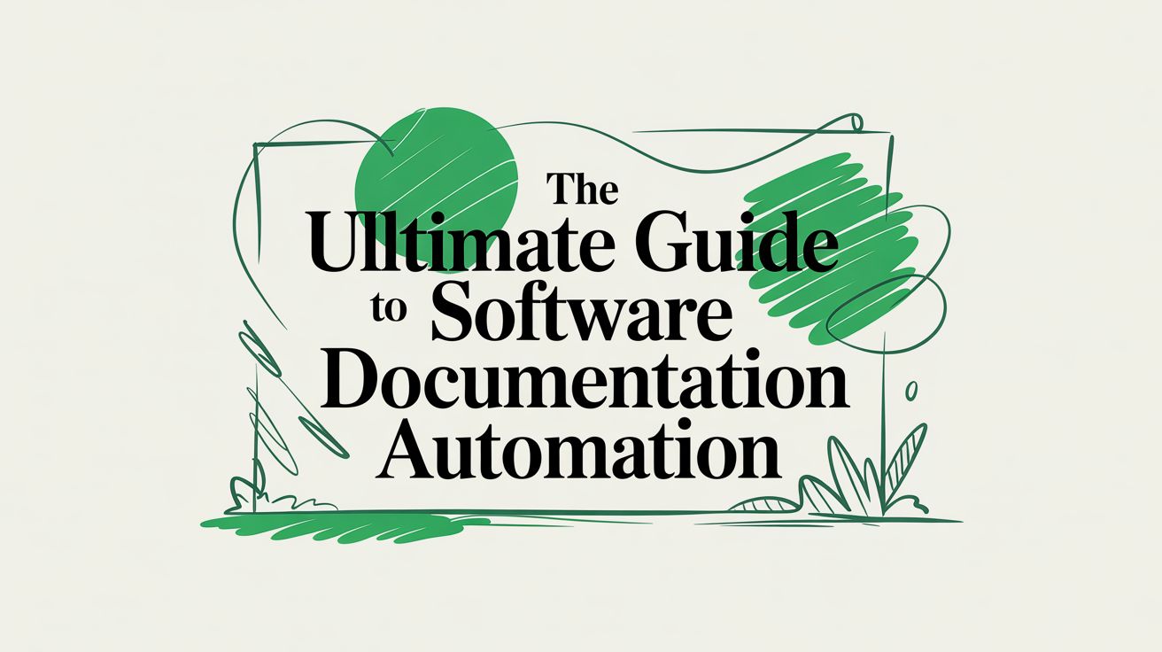 The Ultimate Guide to Software Documentation Automation