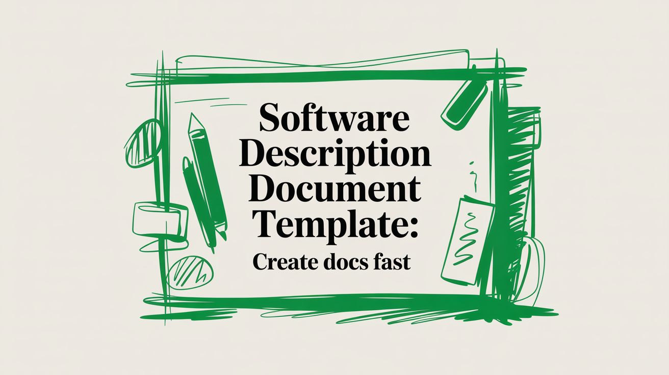 Software Description Document Template: Create Docs Fast