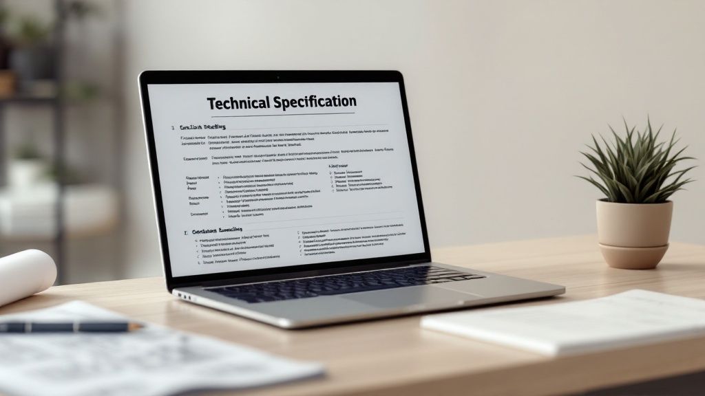 Create an Effective Template Technical Specification Document
