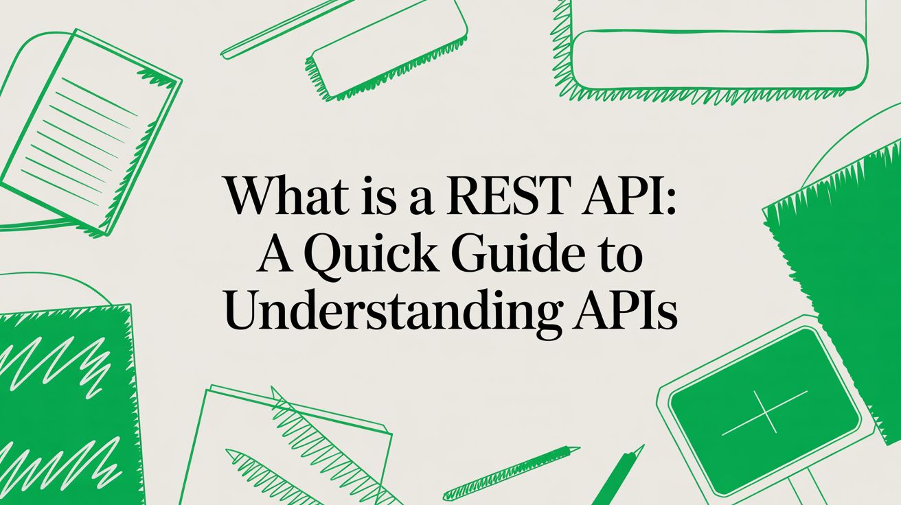 what is a rest api: A Quick Guide to Understanding APIs