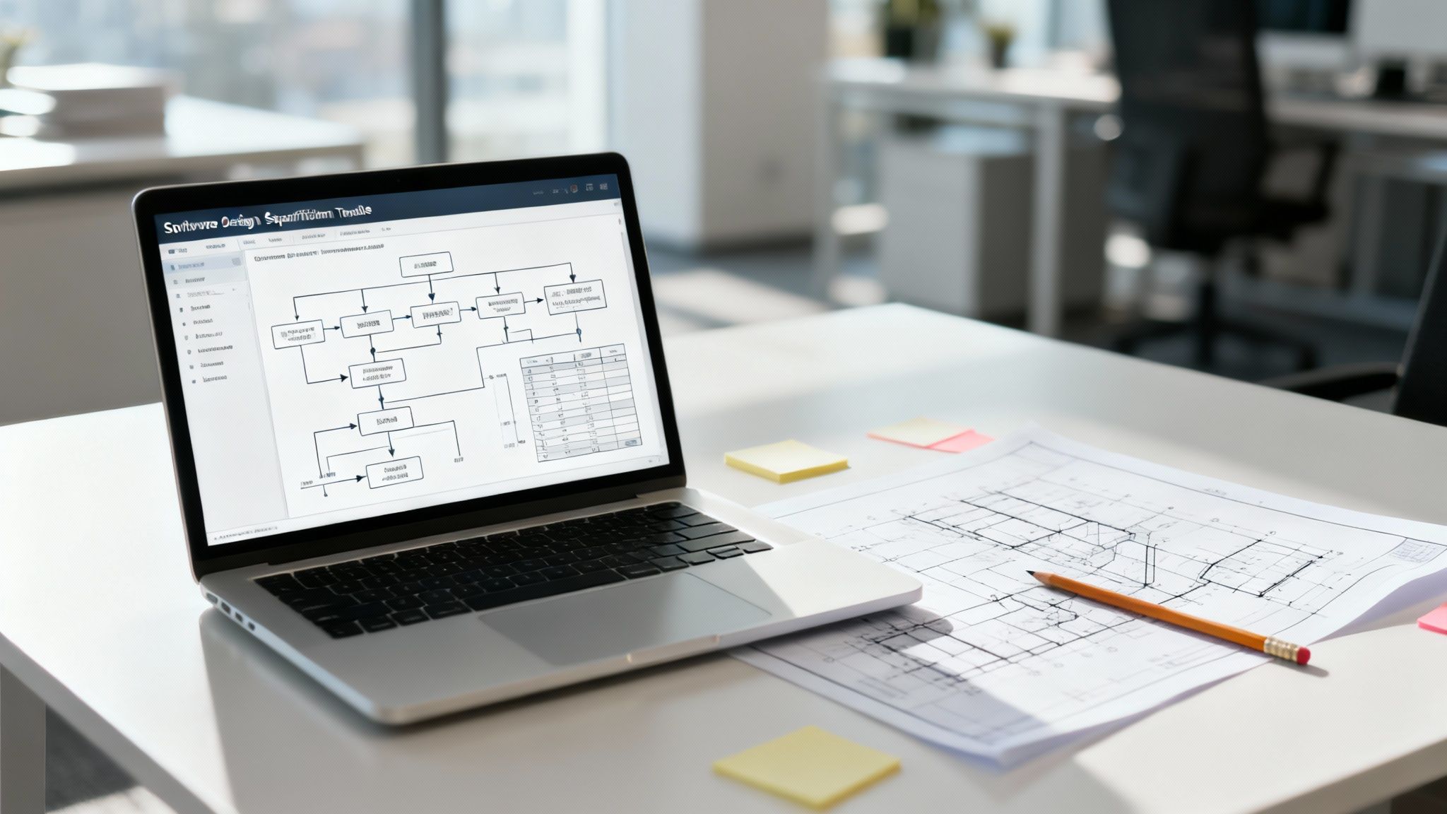 Master software design specification template: SDS success